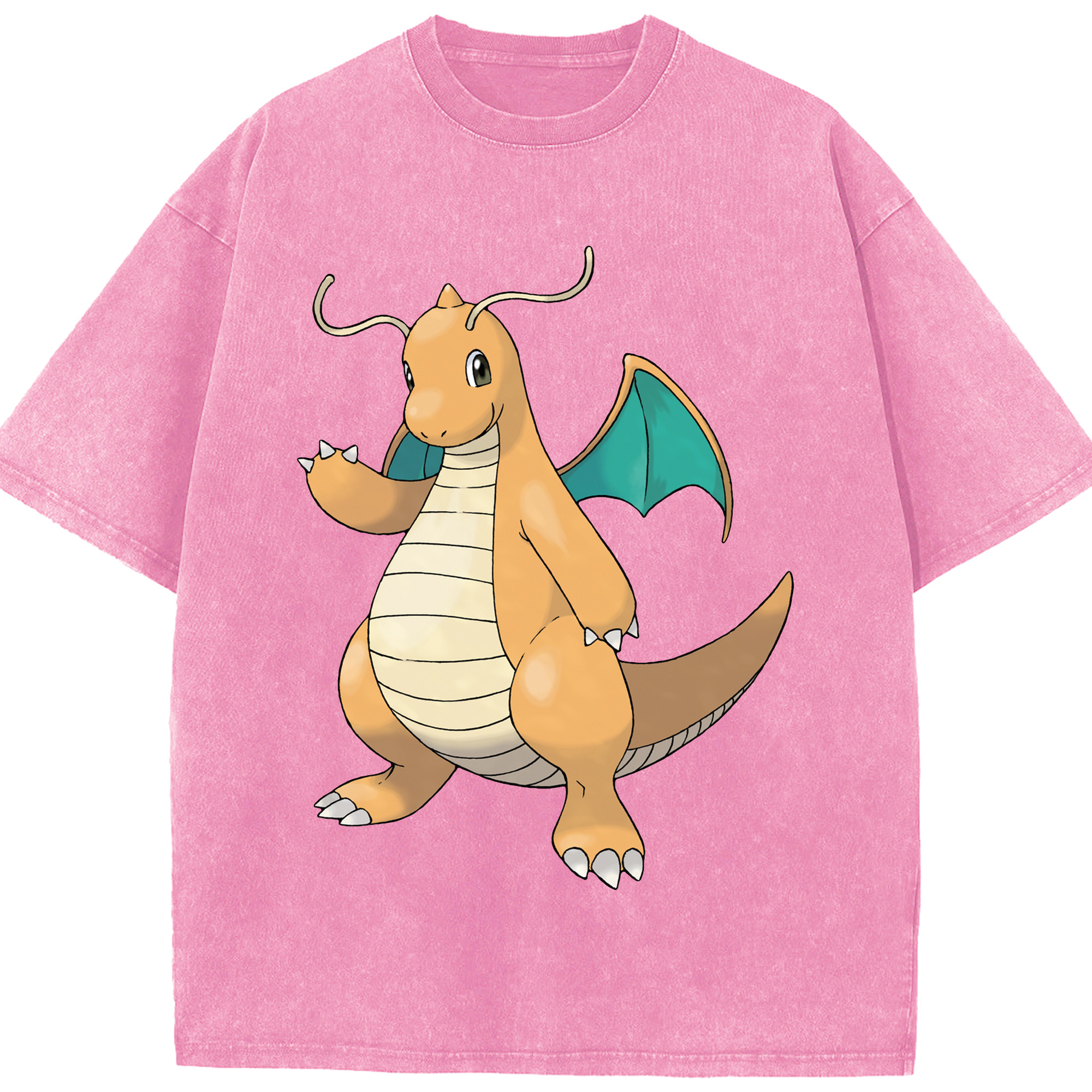 （画像用） ポケットモンスター Pokémon 綿100% ヴィンテージ風 半袖Tシャツ（フロントプリント）